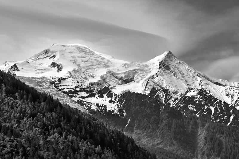 Mont blanc panorama chamonix czb — fotografia Maciej Zawiasa